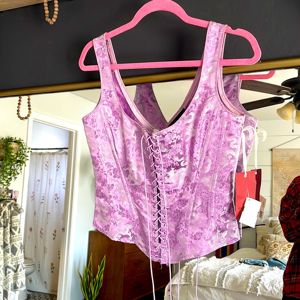 Vintage Corset in Lavender